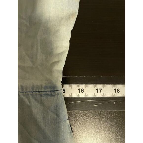Gap Womens Jumpsuit Size 4 Chambray Light Wash Wide Leg Relaxed Lagenlook Boho - Picture 6 of 8